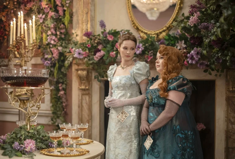 Bridgerton Flower Wall Tea Party Event Rental